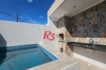 Casa com 3 dormitórios à venda, 125 m² por R$ 1.200.000,00 - Vila Belmiro - Santos/SP