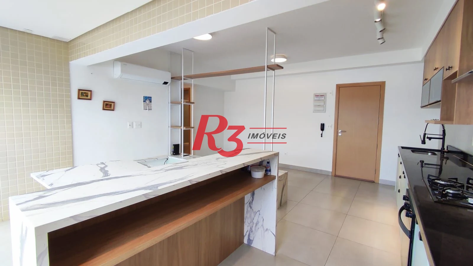 Apartamento para alugar, 65 m² por R$ 6.527,00/mês - Ponta da Praia - Santos/SP
