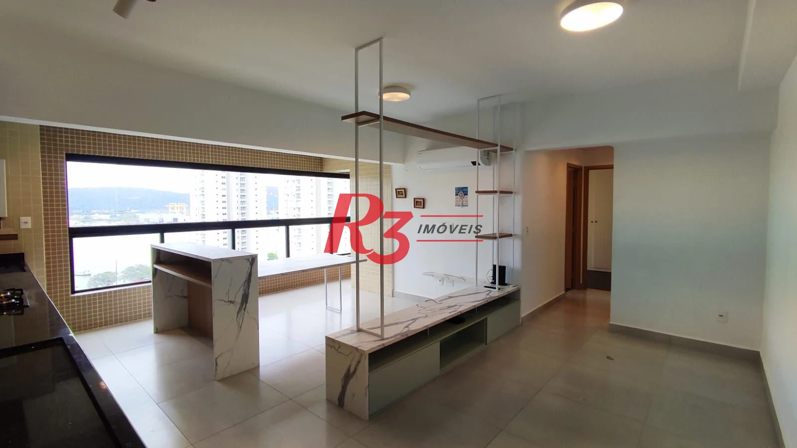 Apartamento para alugar, 65 m² por R$ 6.527,00/mês - Ponta da Praia - Santos/SP