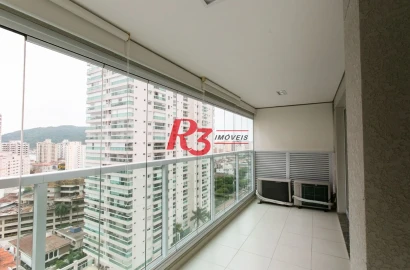 Apartamento para alugar, 53 m² por R$ 4.600,00/mês - Ponta da Praia - Santos/SP