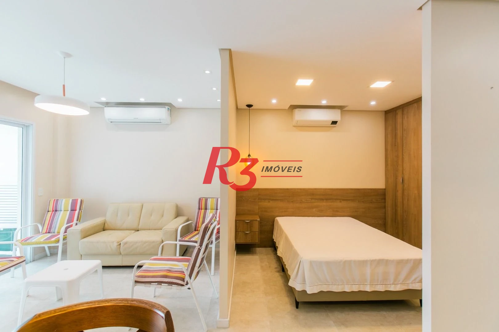 Apartamento para alugar, 53 m² por R$ 4.600,00/mês - Ponta da Praia - Santos/SP