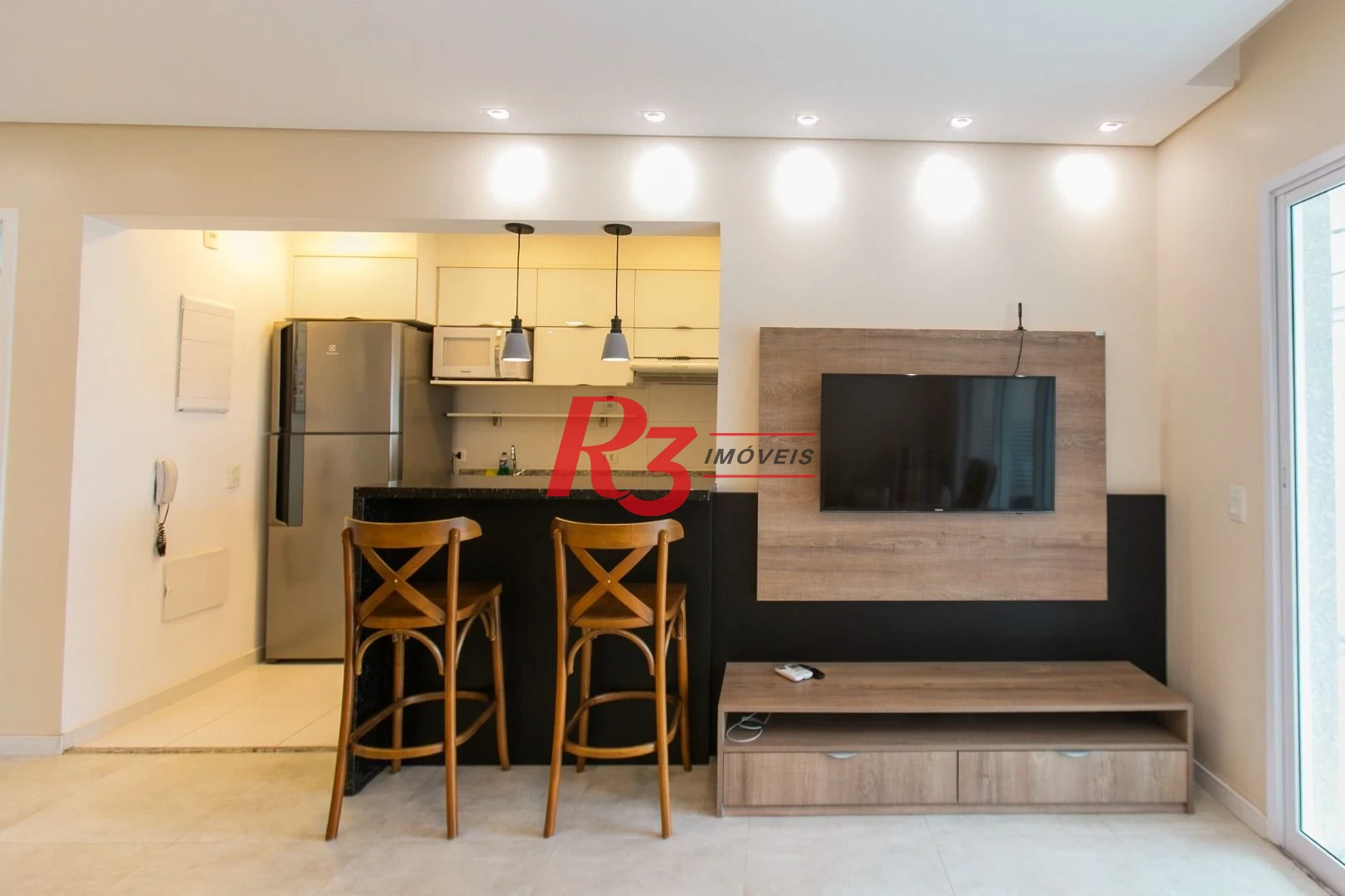 Apartamento para alugar, 53 m² por R$ 4.600,00/mês - Ponta da Praia - Santos/SP