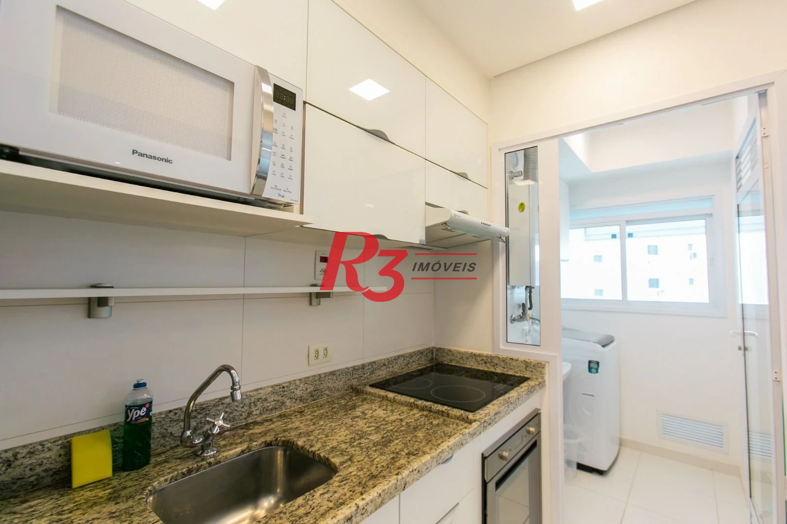 Apartamento para alugar, 53 m² por R$ 4.600,00/mês - Ponta da Praia - Santos/SP