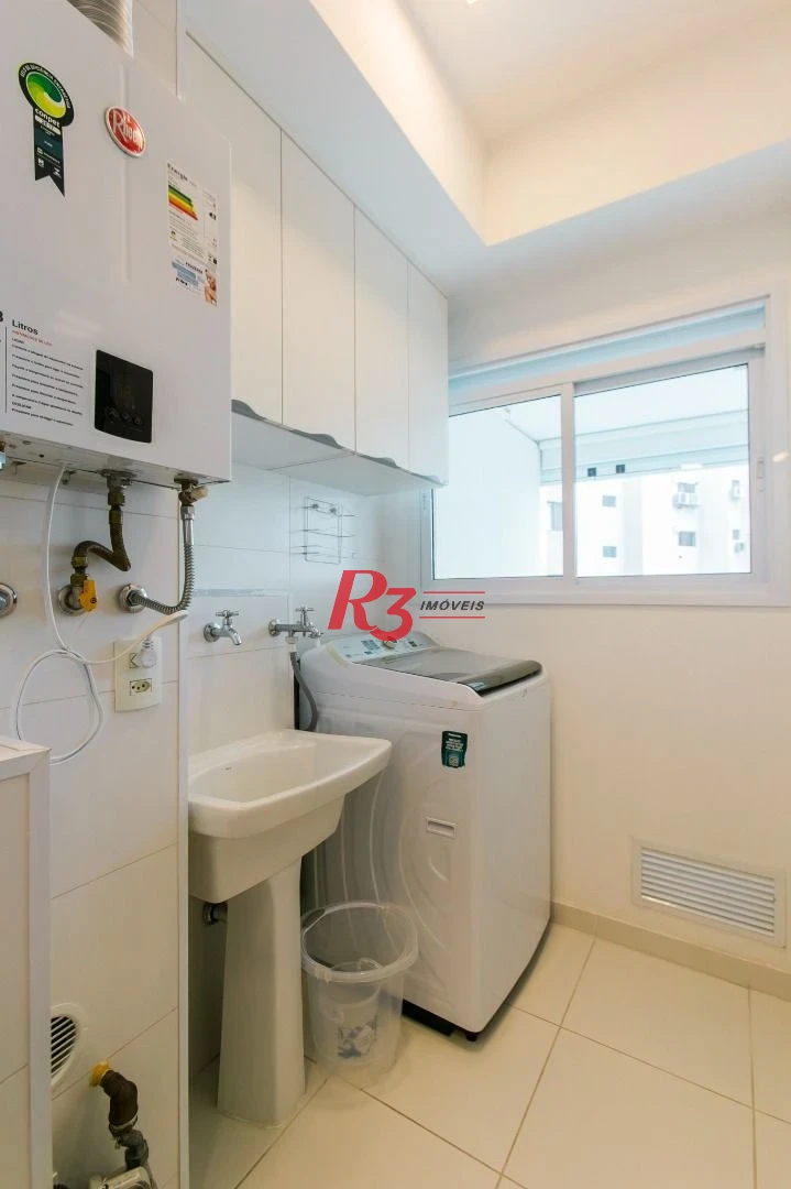 Apartamento para alugar, 53 m² por R$ 4.600,00/mês - Ponta da Praia - Santos/SP