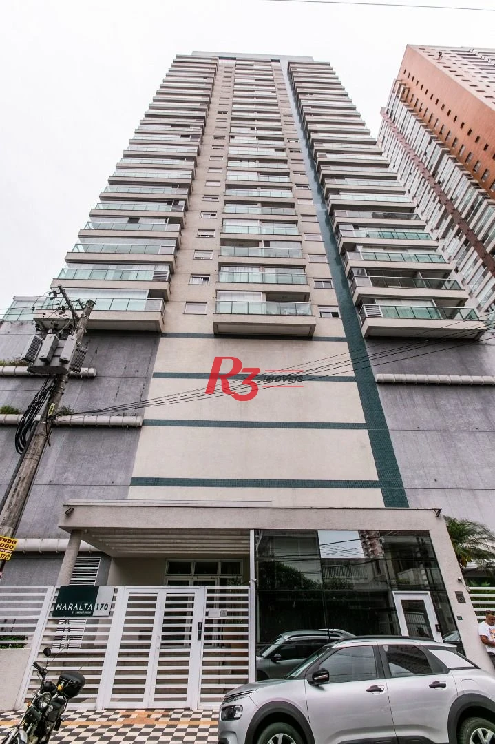 Apartamento para alugar, 53 m² por R$ 4.600,00/mês - Ponta da Praia - Santos/SP