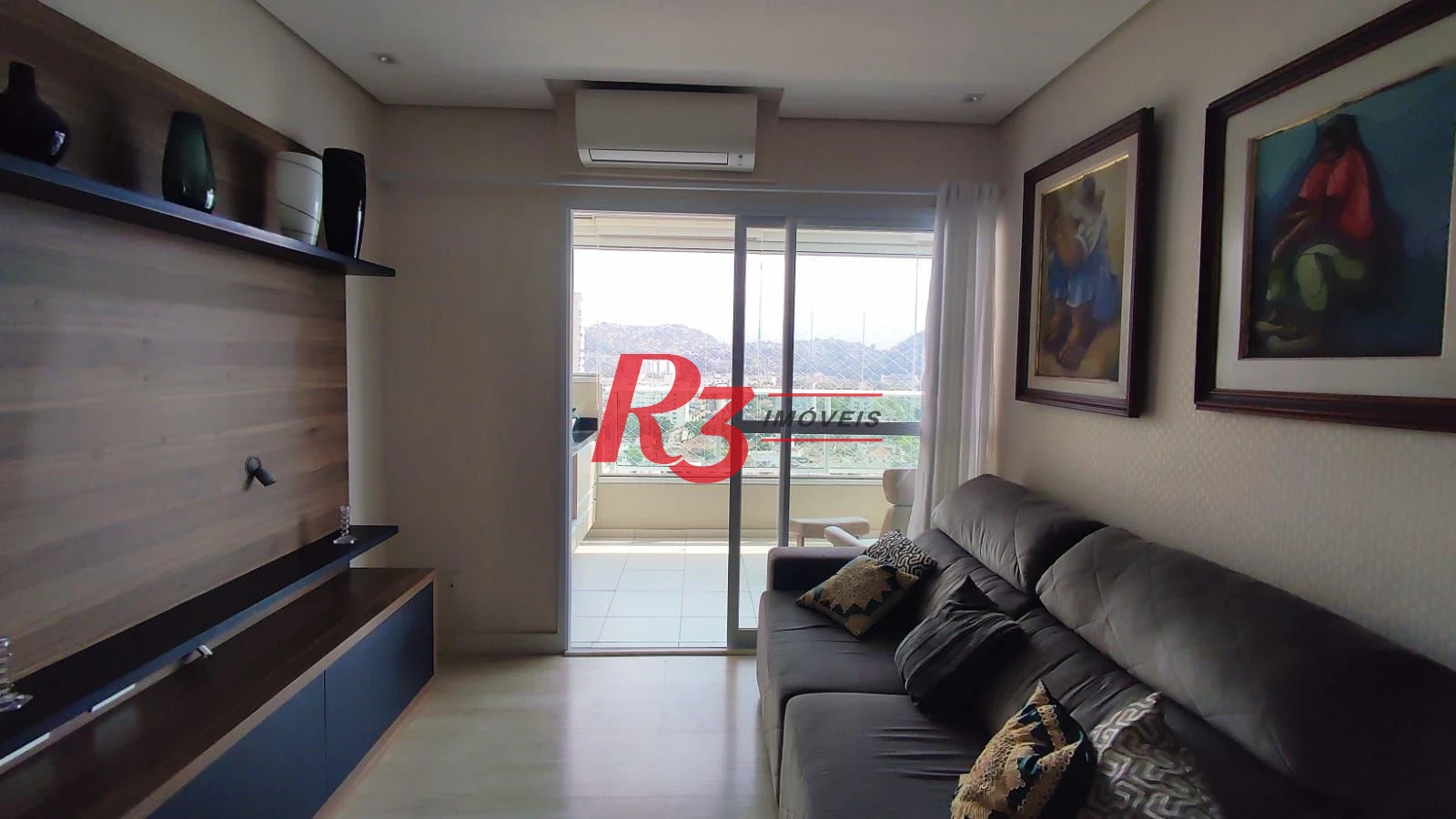 Apartamento com 3 dormitórios à venda, 88 m² por R$ 1.050.000,00 - Campo Grande - Santos/SP