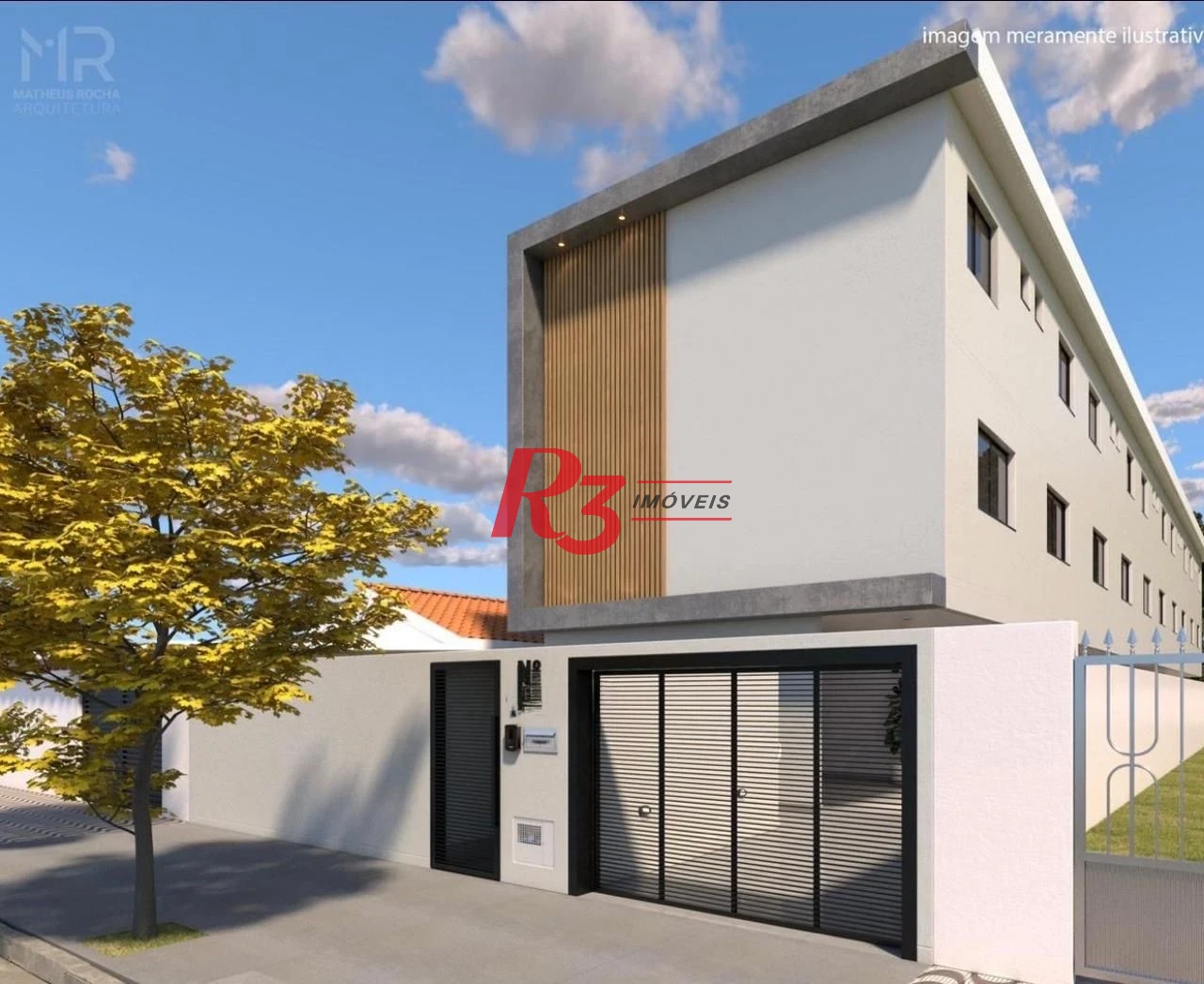 Village à venda, 90 m² por R$ 430.000,00 - Vila Matias - Santos/SP
