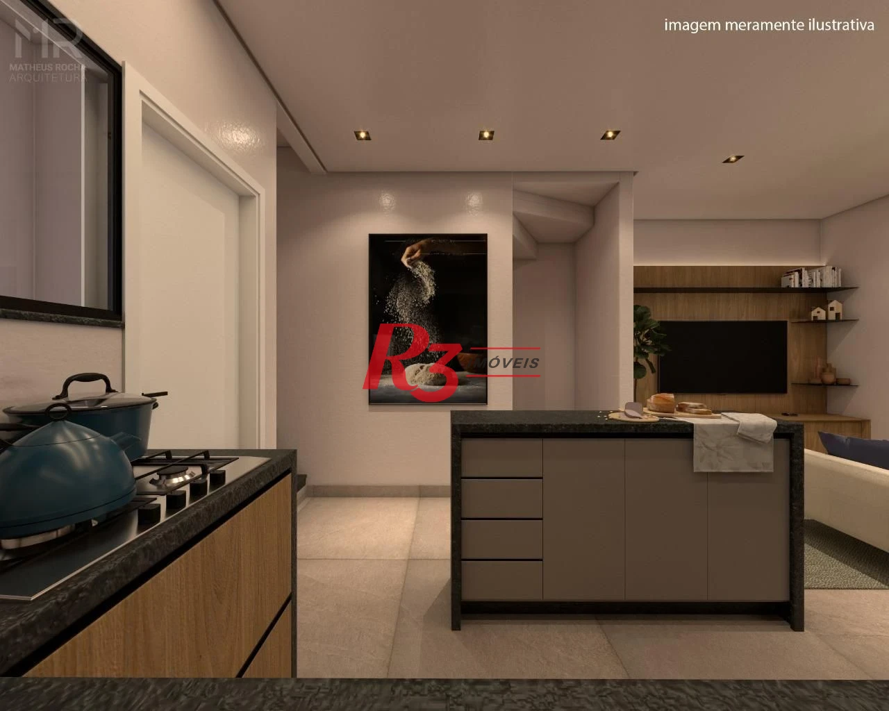 Village à venda, 90 m² por R$ 430.000,00 - Vila Matias - Santos/SP