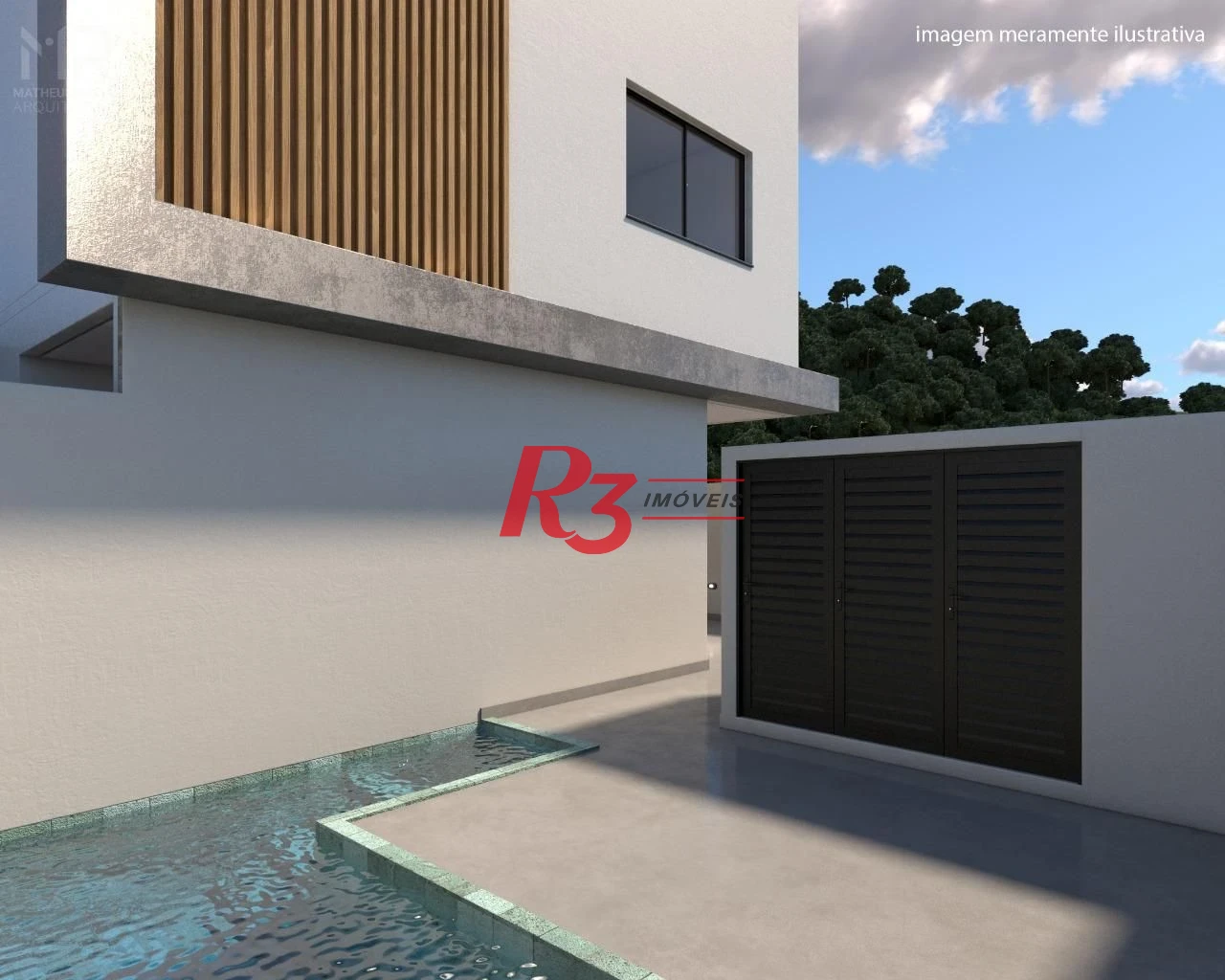 Village à venda, 90 m² por R$ 430.000,00 - Vila Matias - Santos/SP