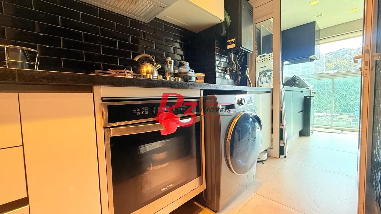Apartamento à venda, 66 m² por R$ 850.000,00 - José Menino - Santos/SP