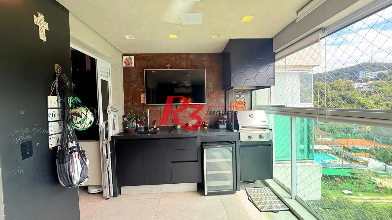 Apartamento à venda, 66 m² por R$ 850.000,00 - José Menino - Santos/SP