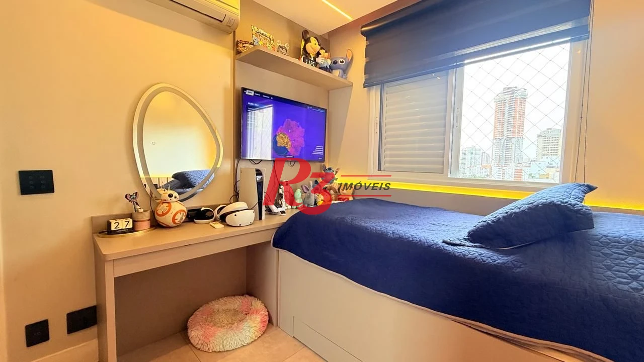 Apartamento à venda, 66 m² por R$ 850.000,00 - José Menino - Santos/SP