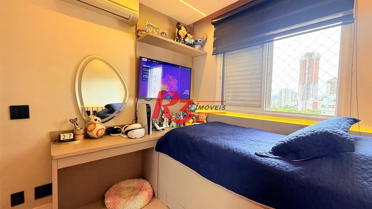 Apartamento à venda, 66 m² por R$ 850.000,00 - José Menino - Santos/SP