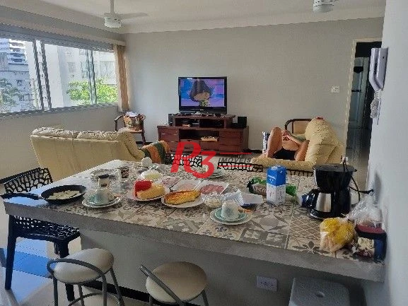 Apartamento com 3 dormitórios à venda, 103 m² por R$ 600.000,00 - Vila Alzira - Guarujá/SP