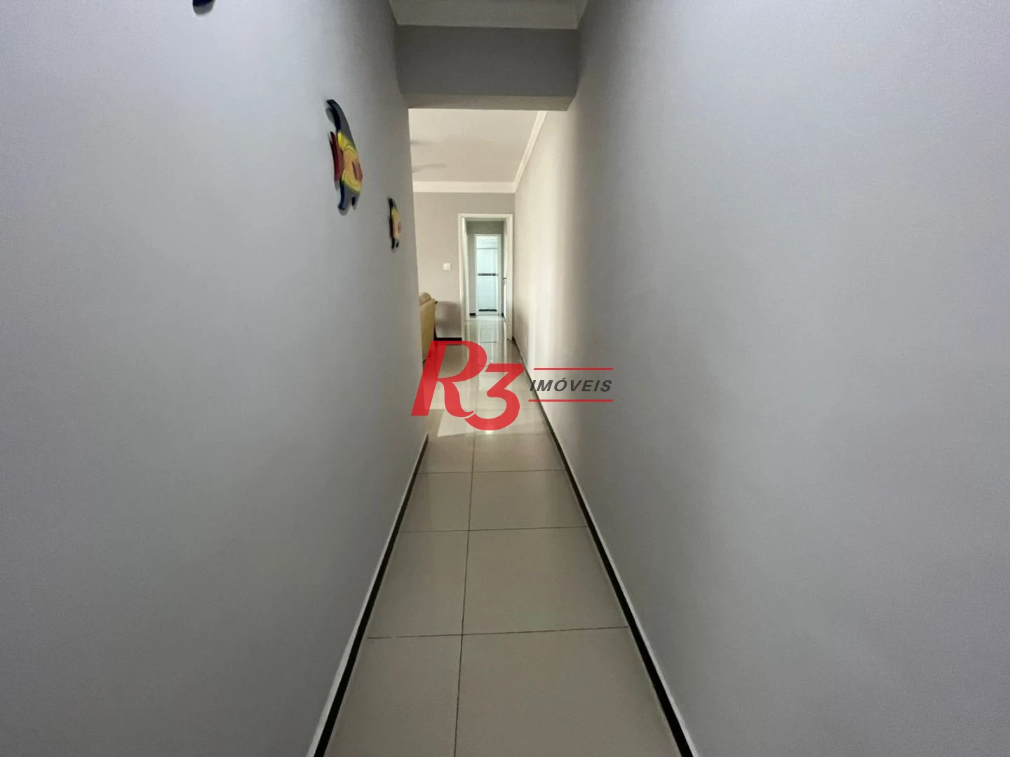 Apartamento com 3 dormitórios à venda, 103 m² por R$ 600.000,00 - Vila Alzira - Guarujá/SP