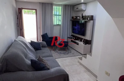Sobrado à venda, 53 m² por R$ 350.000,00 - Esplanada dos Barreiros - São Vicente/SP