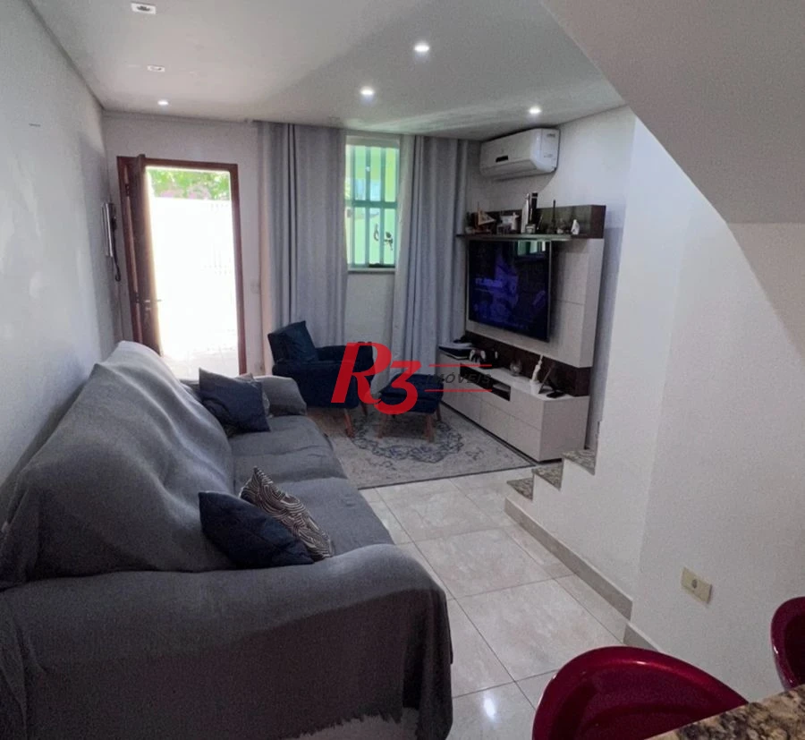 Sobrado à venda, 53 m² por R$ 350.000,00 - Esplanada dos Barreiros - São Vicente/SP