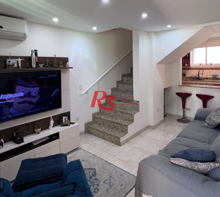 Sobrado à venda, 53 m² por R$ 350.000,00 - Esplanada dos Barreiros - São Vicente/SP