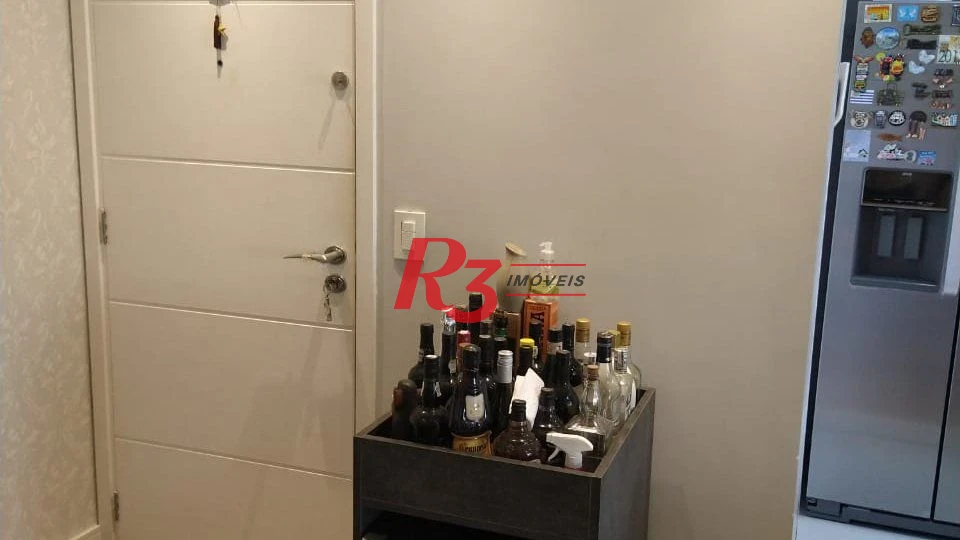 Apartamento com 3 dormitórios à venda, 87 m² por R$ 1.300.000,00 - Pompéia - Santos/SP