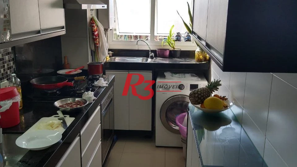 Apartamento com 3 dormitórios à venda, 87 m² por R$ 1.300.000,00 - Pompéia - Santos/SP