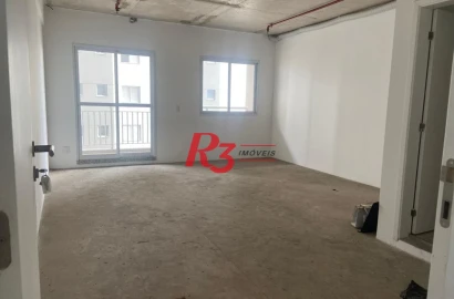 Conjunto para alugar, 48 m² por R$ 3.000,00/mês - Vila Matias - Santos/SP