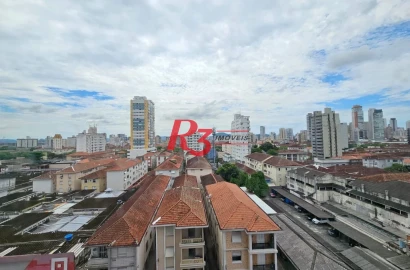 Apartamento com 1 dormitório à venda, 60 m² por R$ 890.000,00 - Boqueirão - Santos/SP