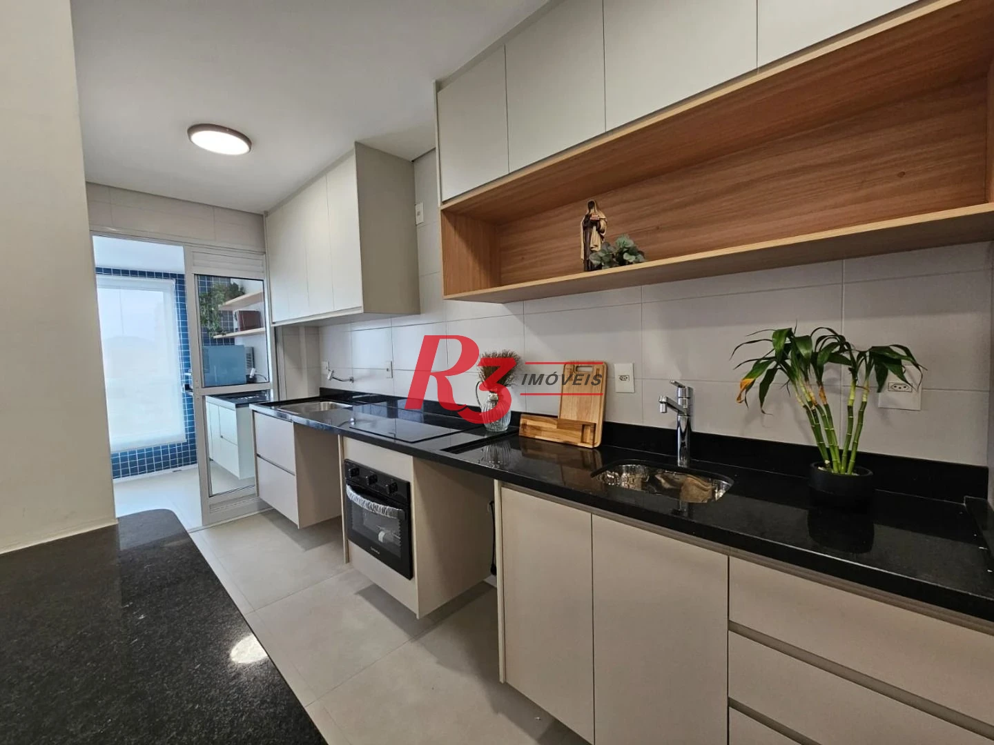 Apartamento com 1 dormitório à venda, 60 m² por R$ 890.000,00 - Boqueirão - Santos/SP