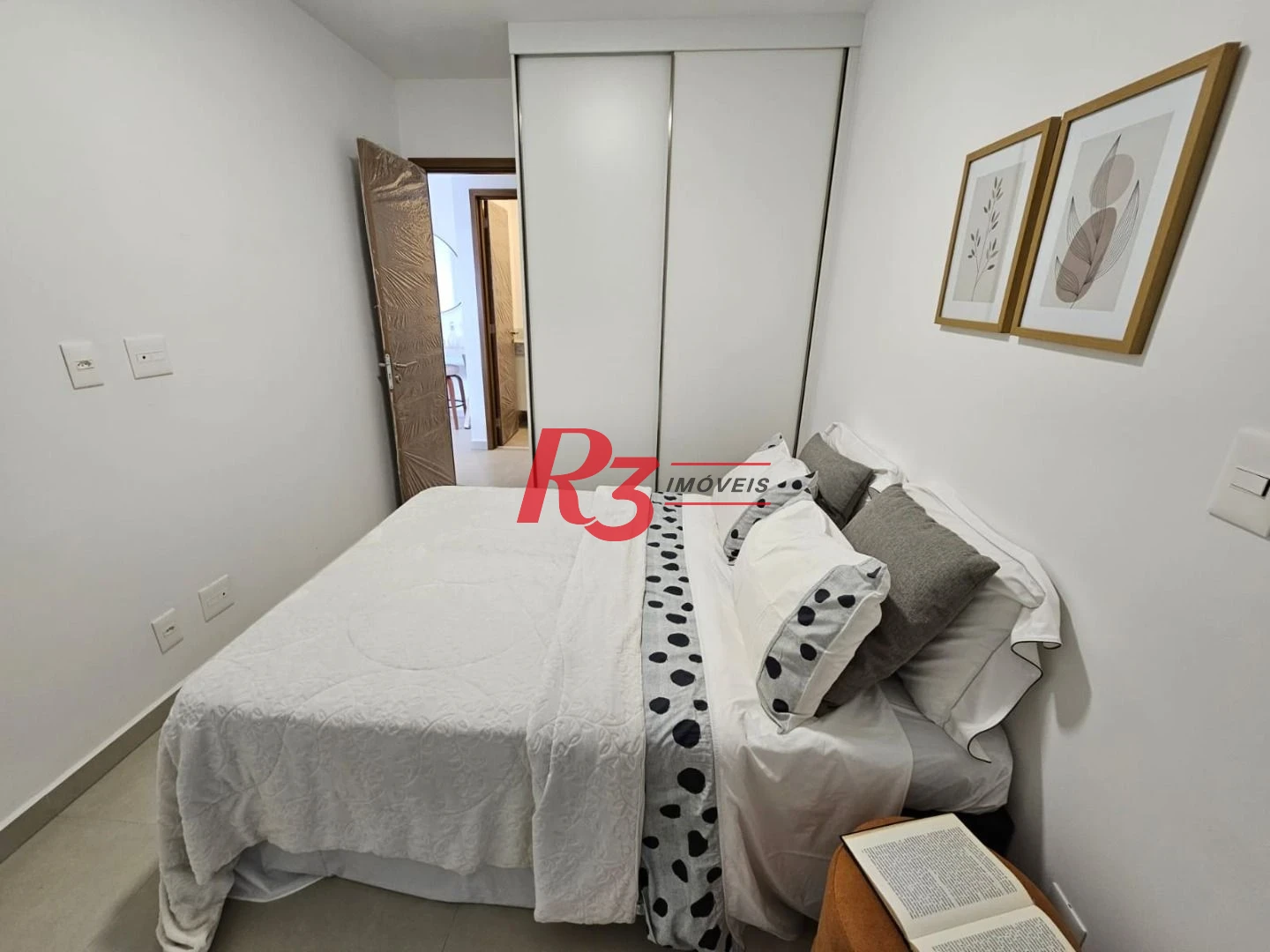 Apartamento com 1 dormitório à venda, 60 m² por R$ 890.000,00 - Boqueirão - Santos/SP