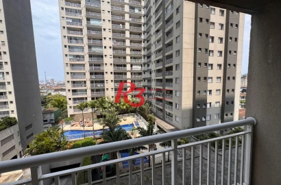 Sala, 40 m² - venda por R$ 200.000,00 ou aluguel por R$ 3.000,00/mês - Vila Matias - Santos/SP