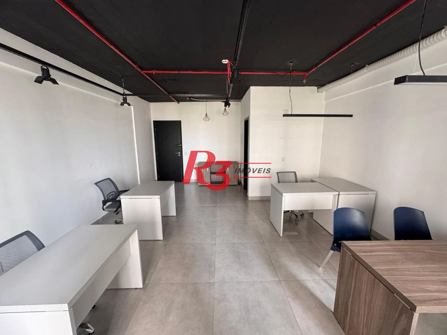 Sala, 40 m² - venda por R$ 200.000,00 ou aluguel por R$ 3.000,00/mês - Vila Matias - Santos/SP