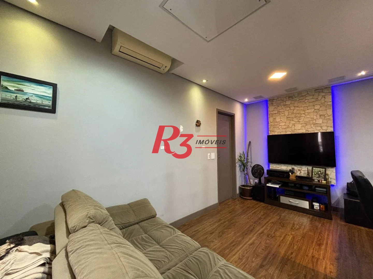 Apartamento com 1 dormitório à venda, 50 m² por R$ 420.000,00 - Vila Matias - Santos/SP