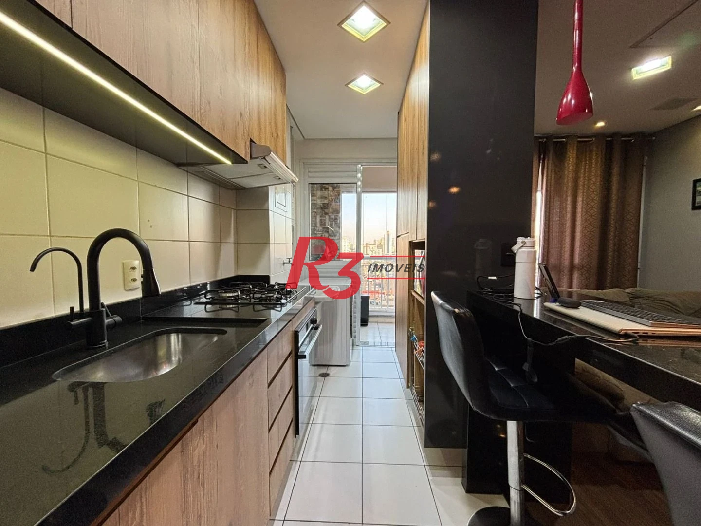 Apartamento com 1 dormitório à venda, 50 m² por R$ 420.000,00 - Vila Matias - Santos/SP