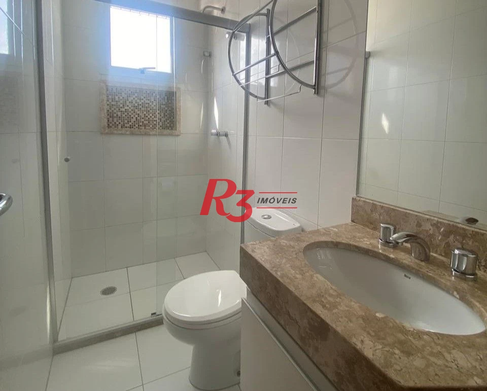 Apartamento Duplex com 3 dormitórios à venda, 148 m² por R$ 1.999.000,00 - Gonzaga - Santos/SP