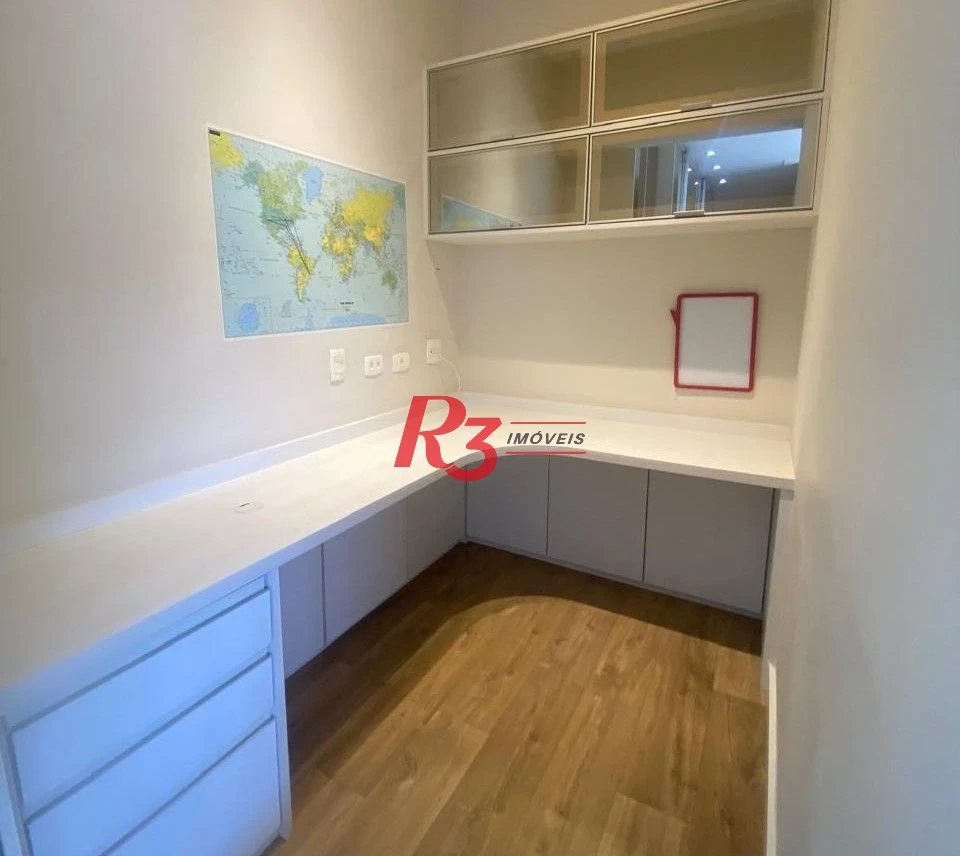 Apartamento Duplex com 3 dormitórios à venda, 148 m² por R$ 1.999.000,00 - Gonzaga - Santos/SP