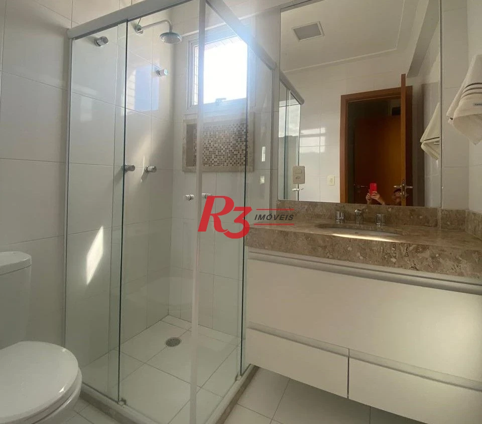 Apartamento Duplex com 3 dormitórios à venda, 148 m² por R$ 1.999.000,00 - Gonzaga - Santos/SP