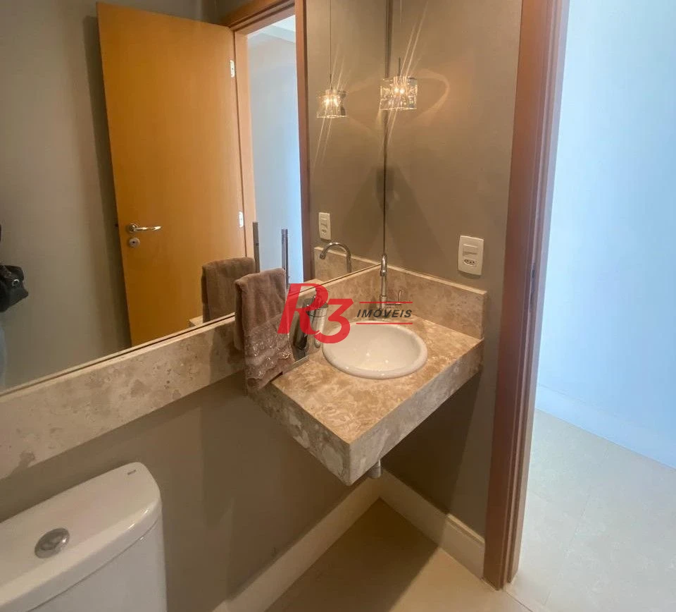 Apartamento Duplex com 3 dormitórios à venda, 148 m² por R$ 1.999.000,00 - Gonzaga - Santos/SP
