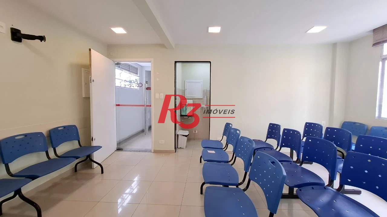 Sala à venda, 135 m² por R$ 750.000,00 - Gonzaga - Santos/SP