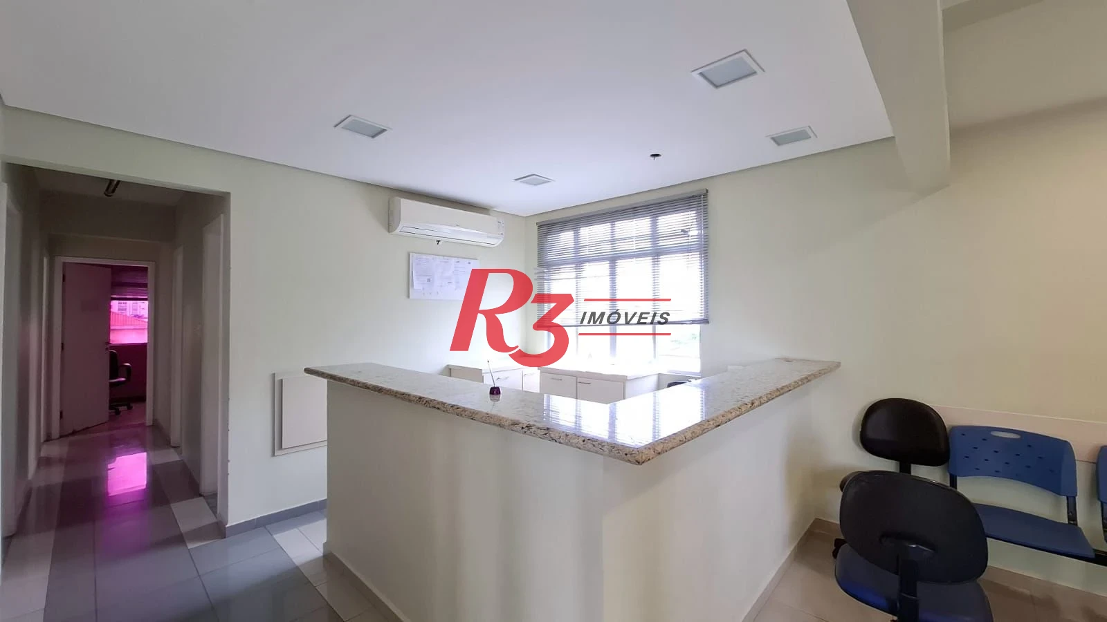 Sala à venda, 135 m² por R$ 750.000,00 - Gonzaga - Santos/SP