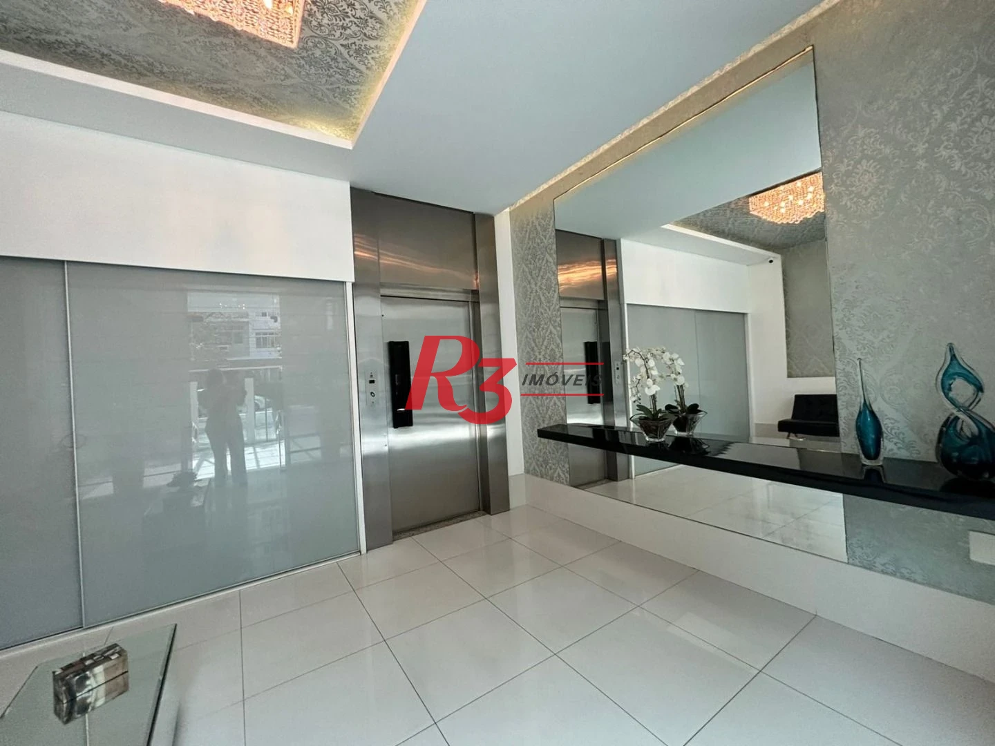 Apartamento para alugar, 175 m² por R$ 6.000,00/mês - Boqueirão - Santos/SP