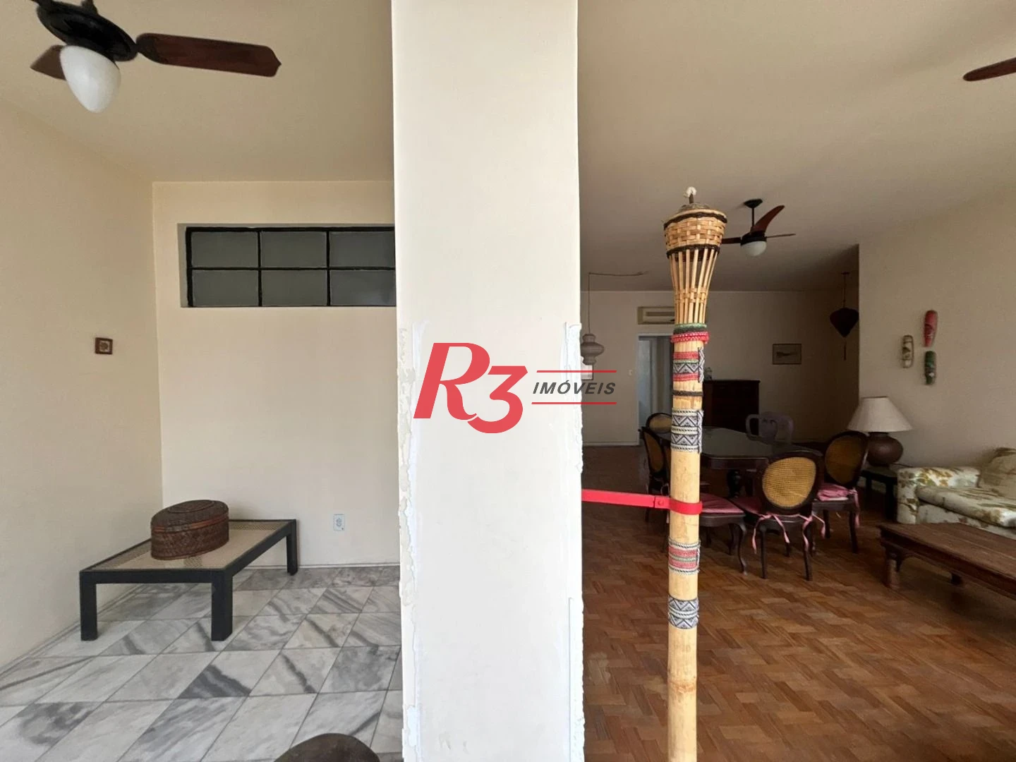 Apartamento para alugar, 175 m² por R$ 6.000,00/mês - Boqueirão - Santos/SP