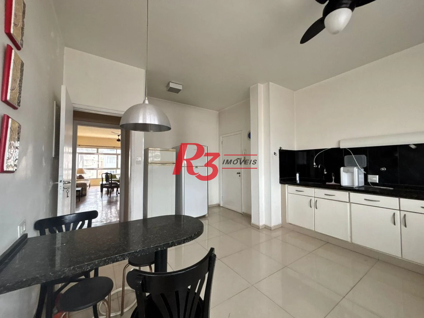 Apartamento para alugar, 175 m² por R$ 6.000,00/mês - Boqueirão - Santos/SP