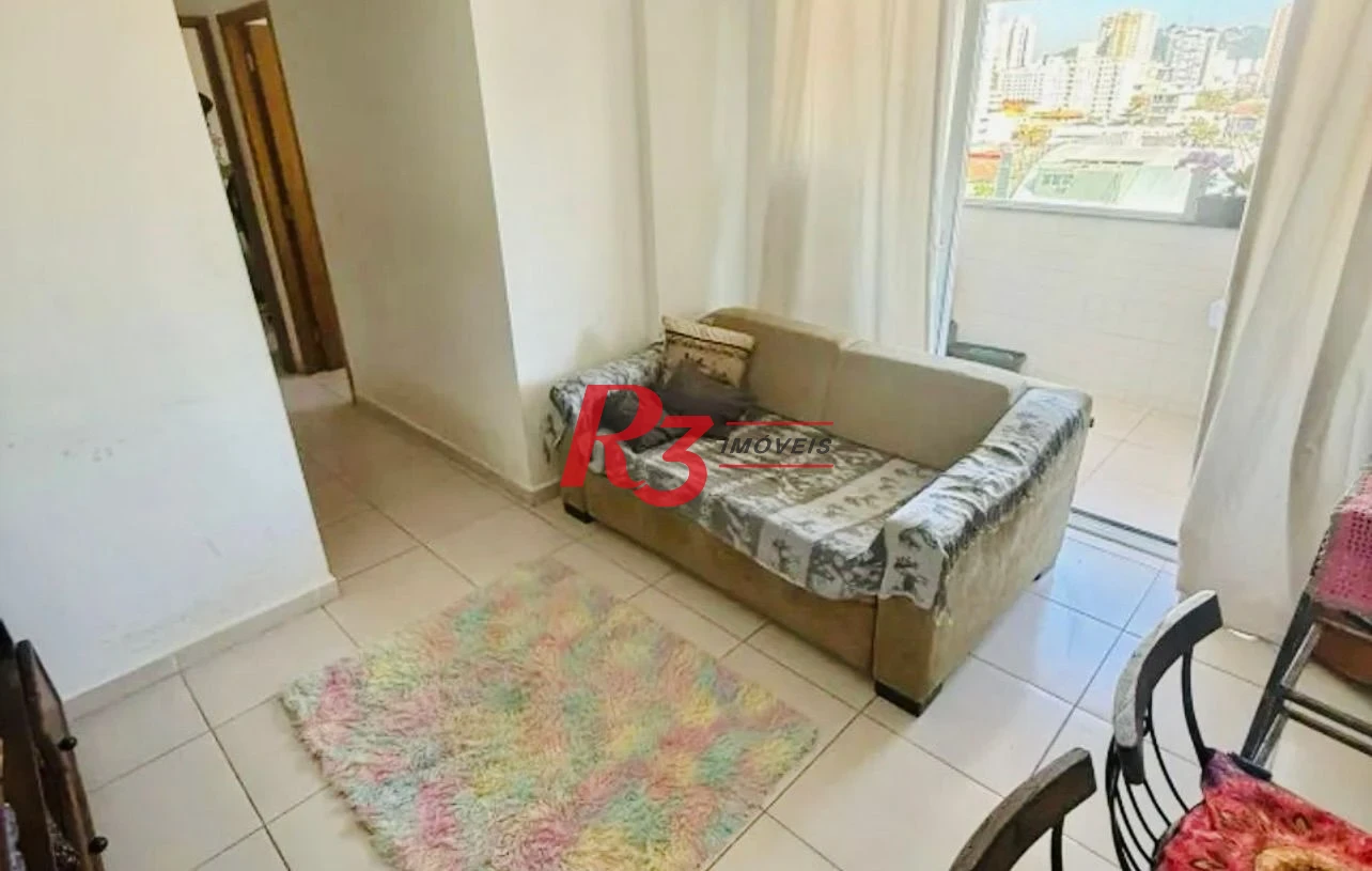 Apartamento à venda, 59 m² por R$ 580.000,00 - Macuco - Santos/SP