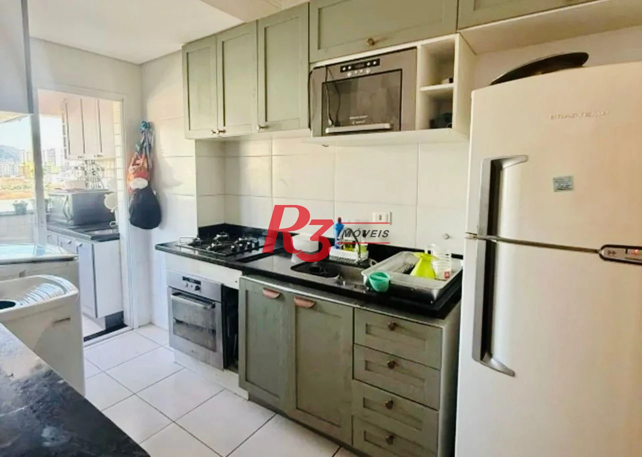 Apartamento à venda, 59 m² por R$ 580.000,00 - Macuco - Santos/SP