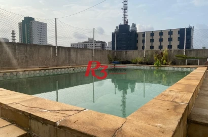 Cobertura com 5 dormitórios à venda, 422 m² por R$ 1.250.000,00 - Encruzilhada - Santos/SP