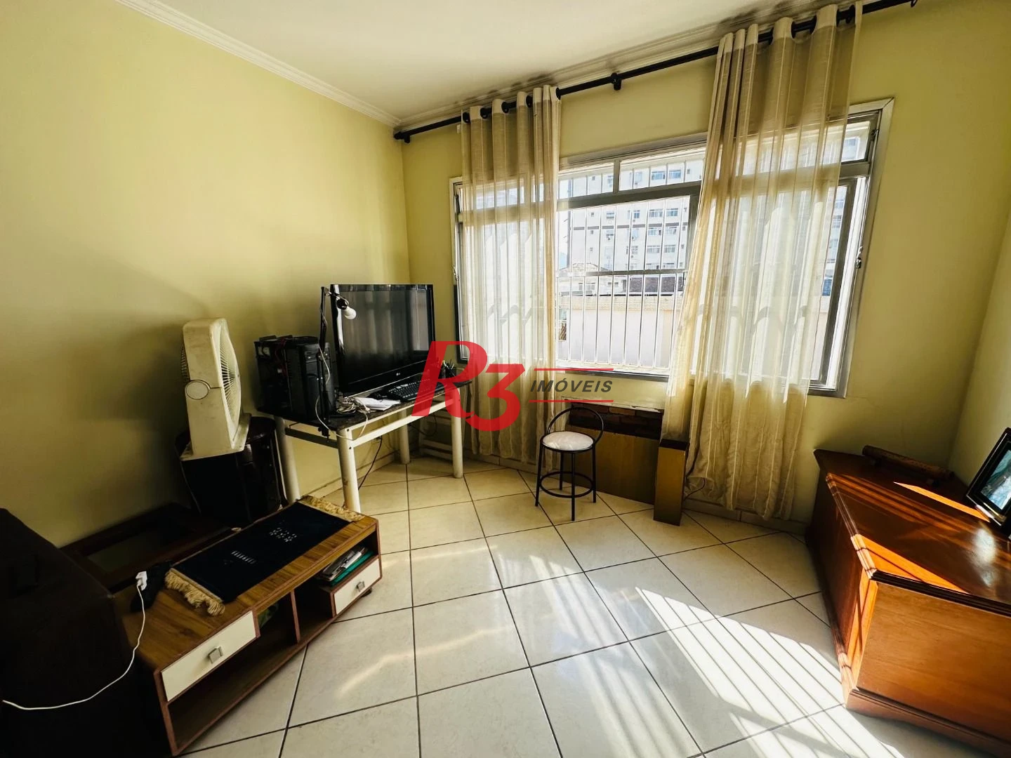 Apartamento com 3 dormitórios à venda, 104 m² por R$ 590.000,00 - Campo Grande - Santos/SP