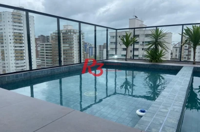 Apartamento com 2 dormitórios à venda, 71 m² por R$ 500.000,00 - Vila Guilhermina - Praia Grande/SP