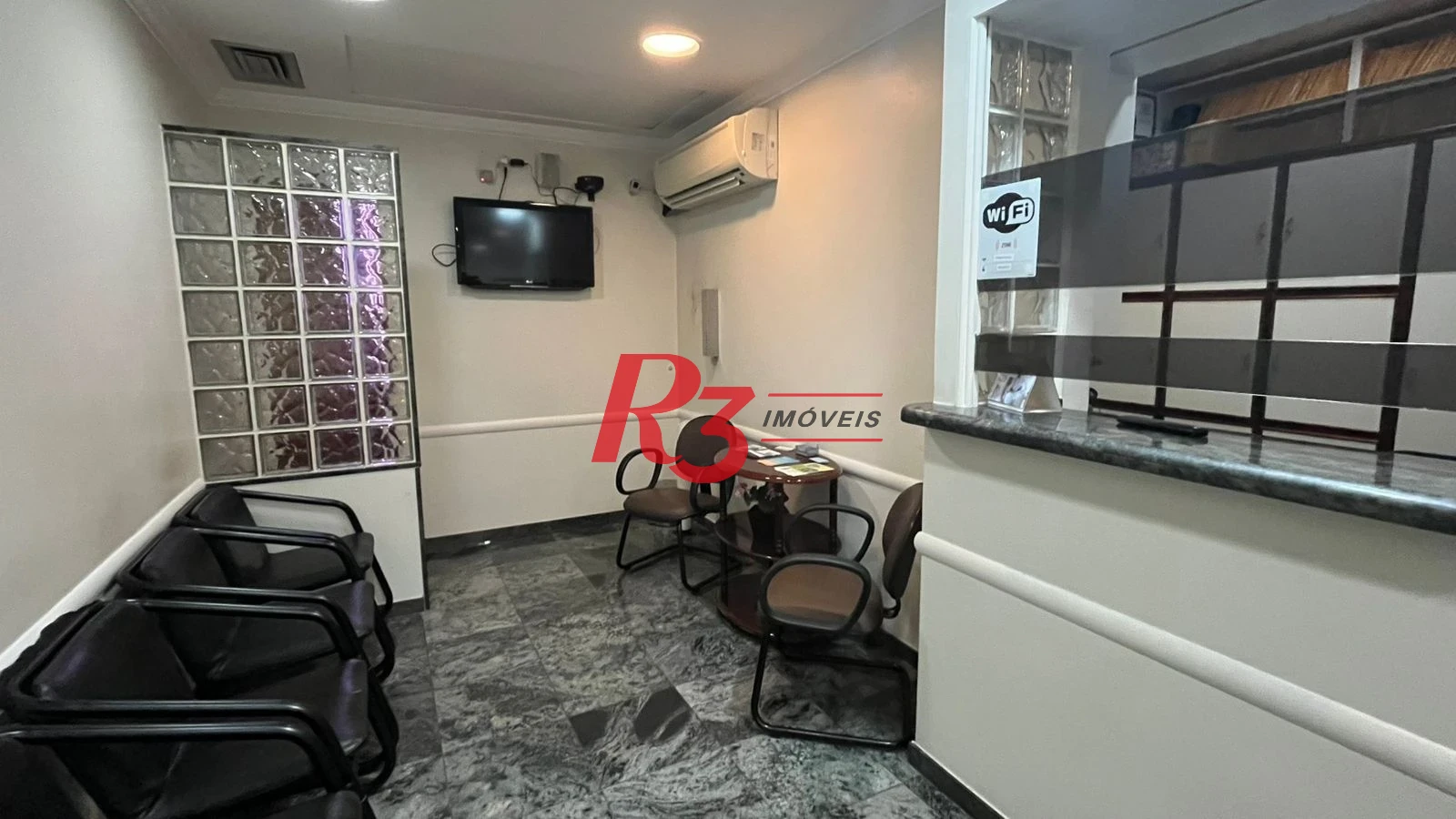 Sala para alugar, 81 m² por R$ 5.500,00/mês - Encruzilhada - Santos/SP