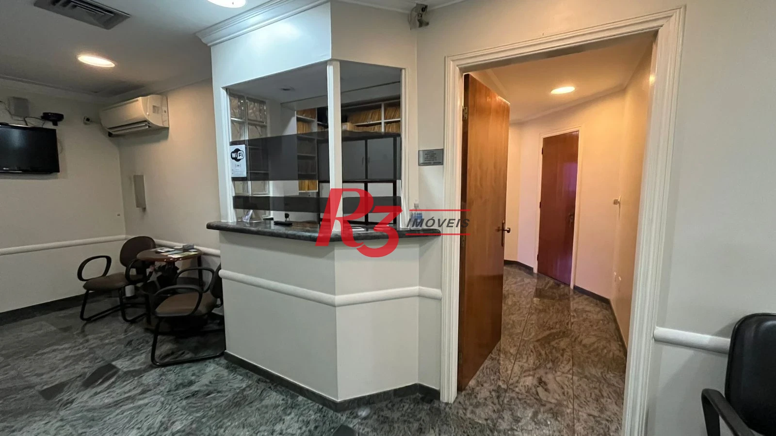 Sala para alugar, 81 m² por R$ 5.500,00/mês - Encruzilhada - Santos/SP
