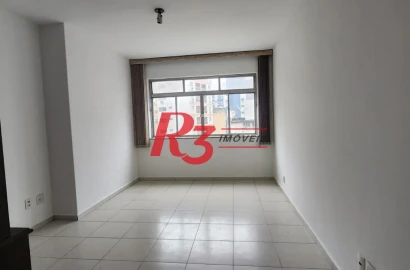 Apartamento com 3 dormitórios à venda, 107 m² por R$ 595.000,00 - Boqueirão - Santos/SP