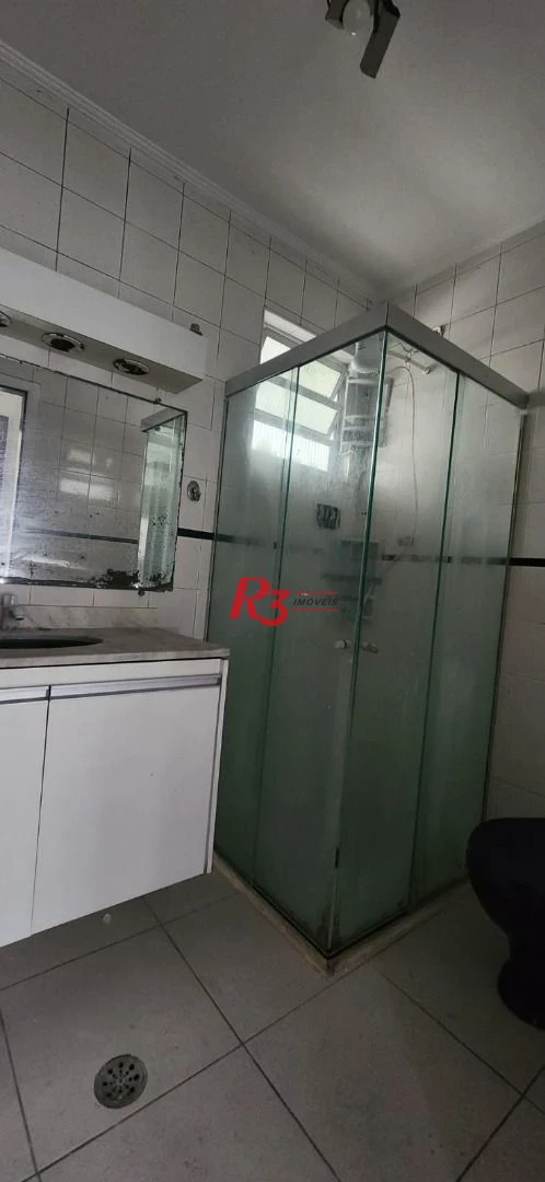Apartamento com 3 dormitórios à venda, 107 m² por R$ 595.000,00 - Boqueirão - Santos/SP